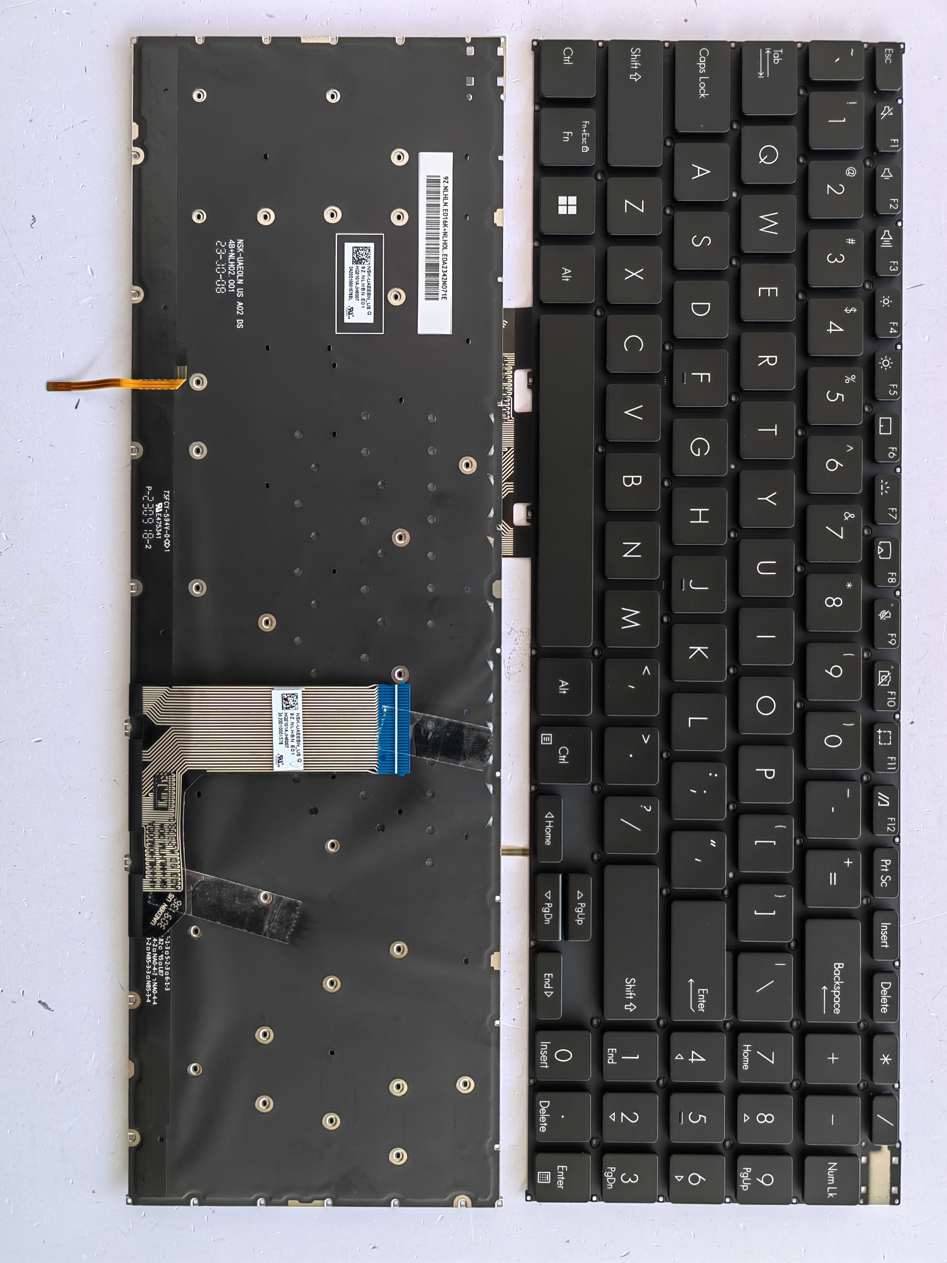 Picture of New Replacement Laptop Keyboard For ASUS K6502/N7601/K6602Z/M6501 BLACK Backlit US Layout